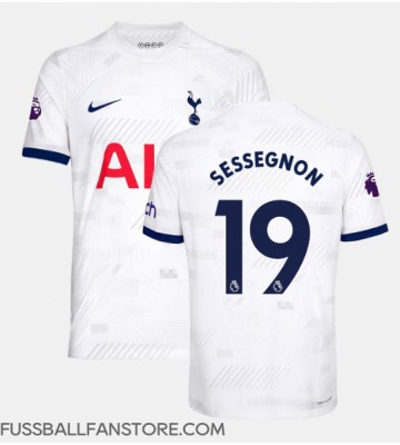 Tottenham Hotspur Ryan Sessegnon #19 Replik Heimtrikot 2023-24 Kurzarm